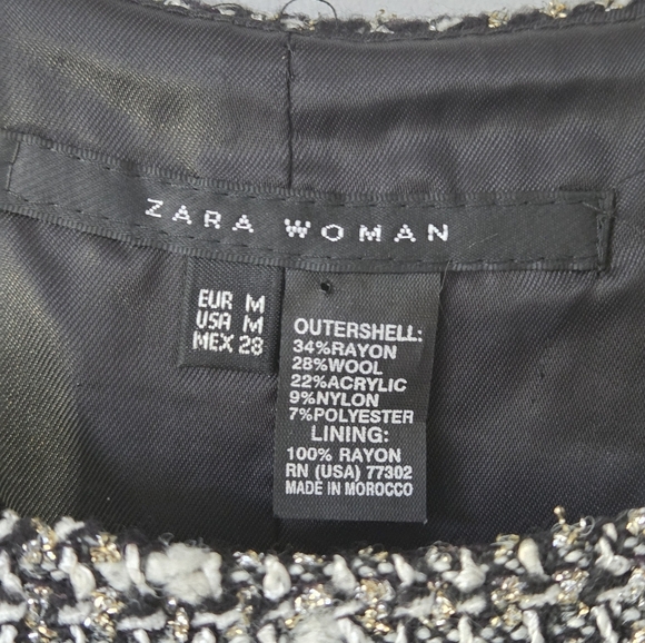 Zara Sleeveless Wool Blend Dress - Picture 3 of 8